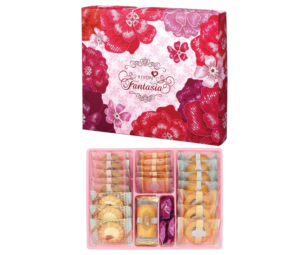 Fantasia Floral Box Cookies 310g (30pcs)
